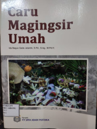 CARU MANGINSIR UMAH