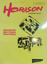 Horison Majalah Sastra Edisi III