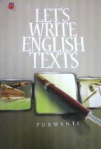 Image of Let's Write English Texts