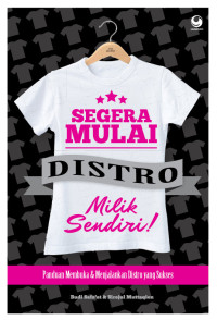 SEGERA MULAI DISTRO MILIK SENDIRI