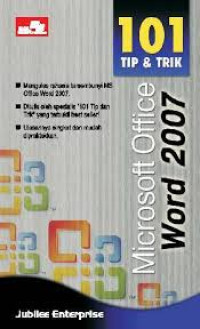 101 TIP & TRIK MICROSOFT OFFICE WORD 2007